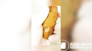 Pooping and playing.