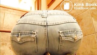 woman pooping on plate - video 11