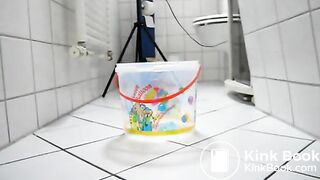 german mistress bucket shit