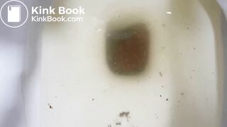 Huge Pink Panty Poop Jeans Skirt