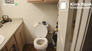 Sexy teen toilet diarrhea farting - video 41