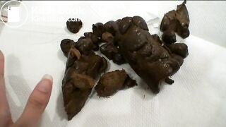 kawaii japanese girl shits in her kitchen