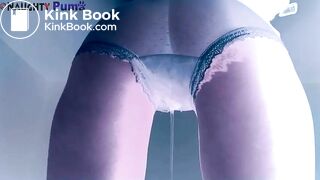 sexy Ukrainian girl poops and pees