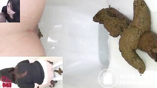 Japanese close up squat