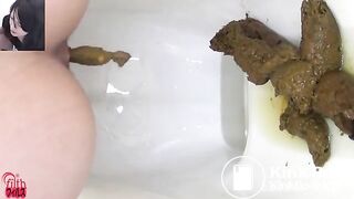 Japanese close up squat