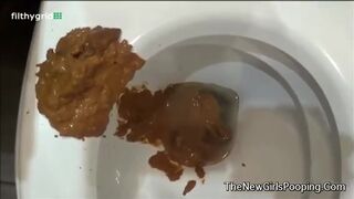 Diarrhea out of toilet