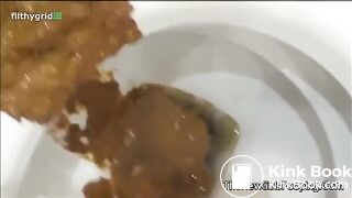 Diarrhea out of toilet