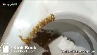 Diarrhea out of toilet