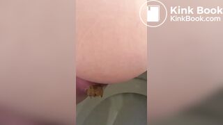 Sloopy shit poop in cold day