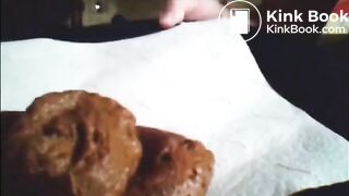 Fat ass grandma shitting diarrhea