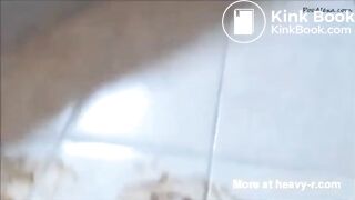 gorgeous and sexy topless girl has diarrhea