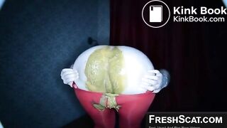 Sexy Girl Shits Her Red Stockings On Live Webcam - video 2