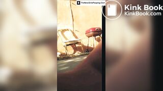 Sexy ebony shitting - video 3