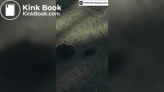 Sexy ebony shitting - video 3