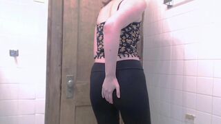 Accident In Leggins And Panties