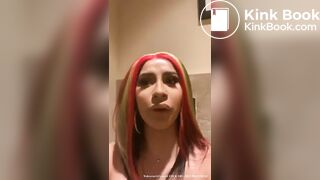 cardi b toilet diarrhea farting