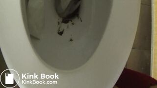 sexy naked girl shitted and pissed