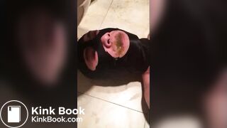 Chinese femdom human toilet scat swollow