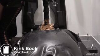 Huge Dump on Toilet Slave