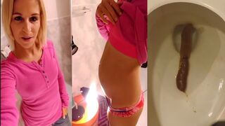 DESPERATE 4 DAYS CONSTIPATED TURD