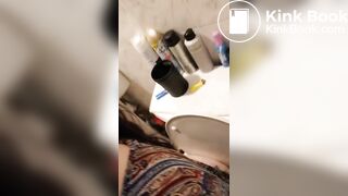 Mature Jiggly SSBBW Takes A Sloppy Shit 2