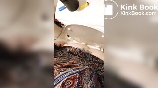 Mature Jiggly SSBBW Takes A Sloppy Shit 2
