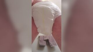 Super messy diaper - video 2