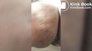 Pooping backshot