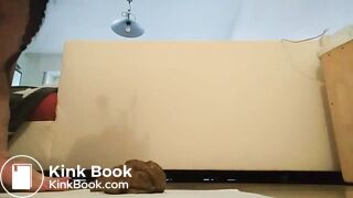 Woman shit a birthday cake