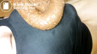 Long smelly turd on his face.