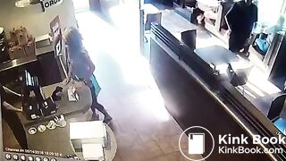 Scat in the restaurant!