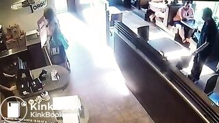 Scat in the restaurant!