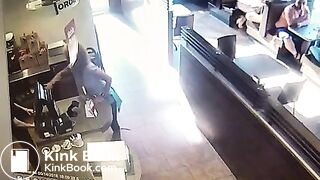 Scat in the restaurant!