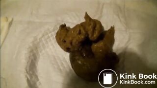 japanese girl in glasses spreads legs and shits 2