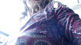 pooping on the balcony