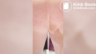 Panty poop and poop on white jeans then smearing - video 2