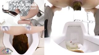 6カメうんこ 女がうん