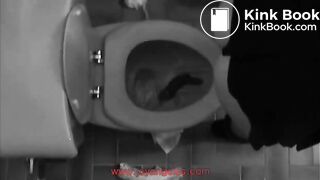 Sexy teen toilet farting and pooping blast