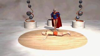 Supergirl fart and scat