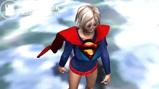 Supergirl fart and scat