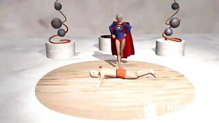 Supergirl fart and scat