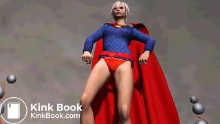 Supergirl fart and scat