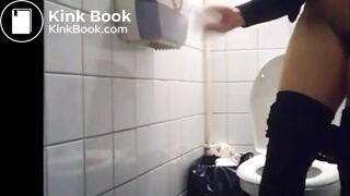 Spycam of Sexy teen toilet diarrhea farting