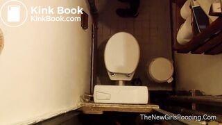 Overhead Spy On Girl Pooping