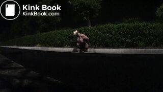 Woman Porn Into Bondage Play And Shits Out Her Enema In Public