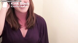 Girl on the toilet pooping and farting