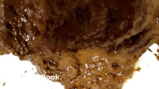 sexy naked blonde has diarrhea and masturbates