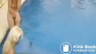 goosey4 (two blondies shitting at the same time in a pool)