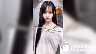 High-quality, beautiful transgender ejaculation