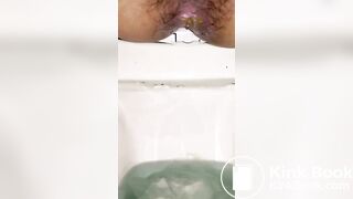 Soft Long Poops in the Toilet